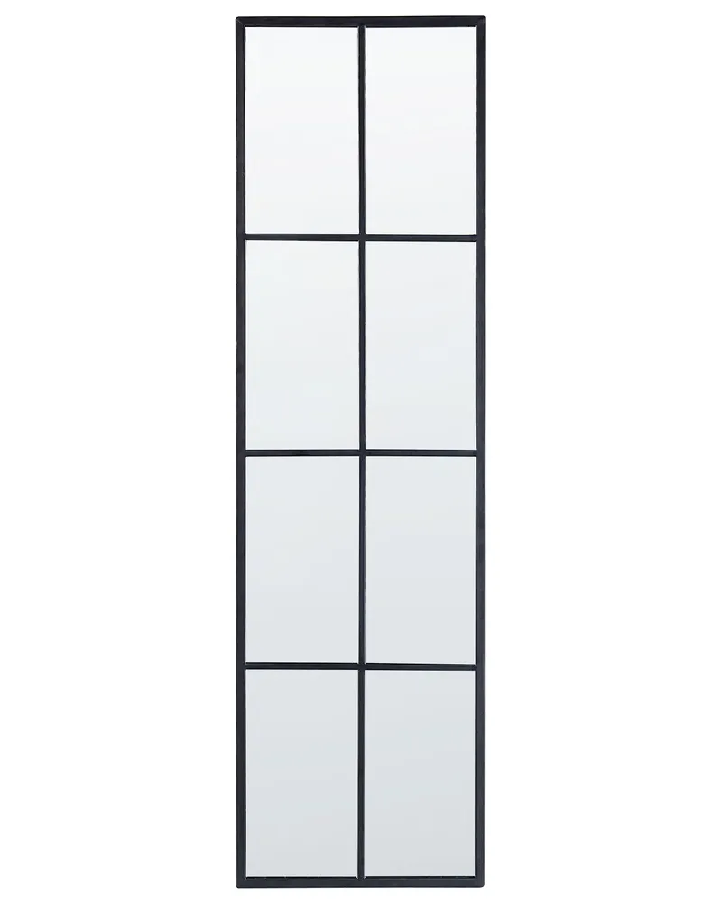 Wall Mirror CAMON Metal Negro Montagem na Parede Incluída