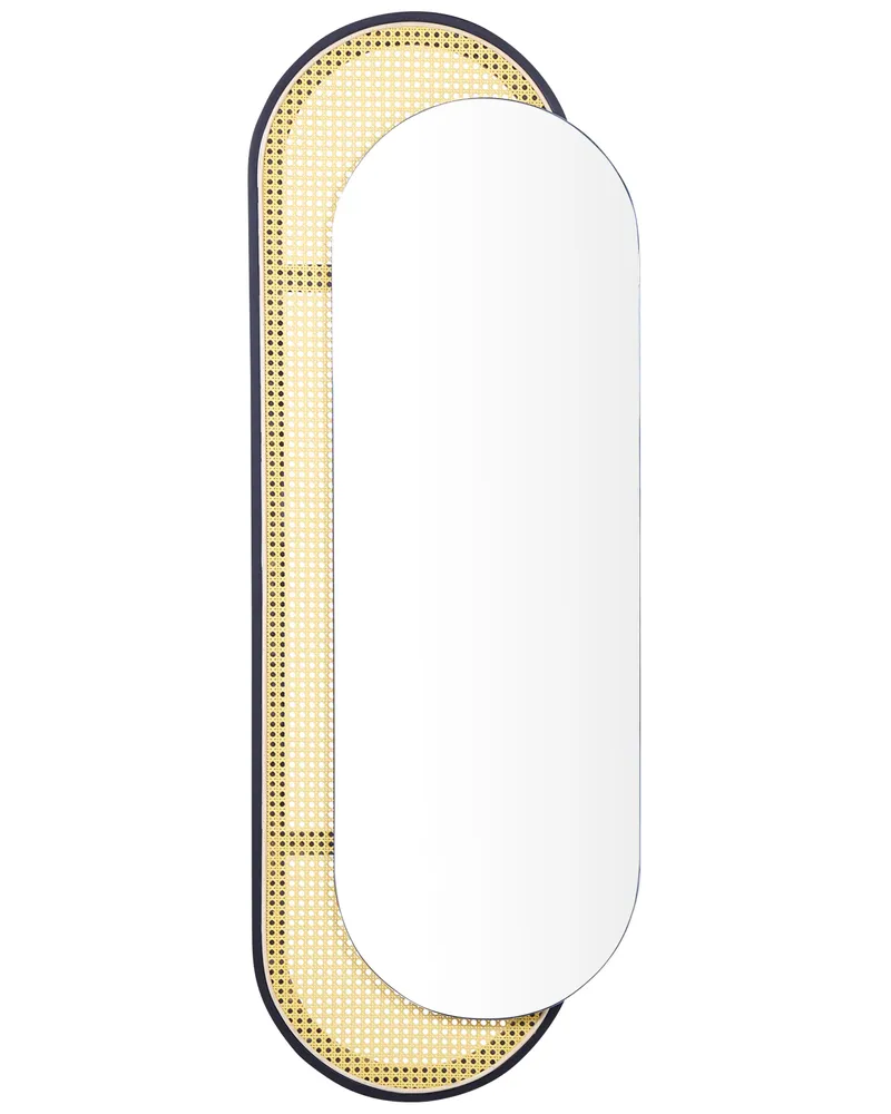 Wall Mirror CREIL Rattan Orgânico | Pronta Entrega