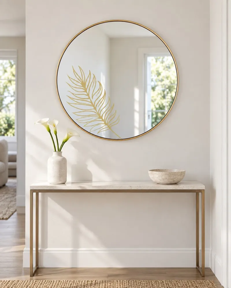 Wall Mirror SAUVIE Dourado