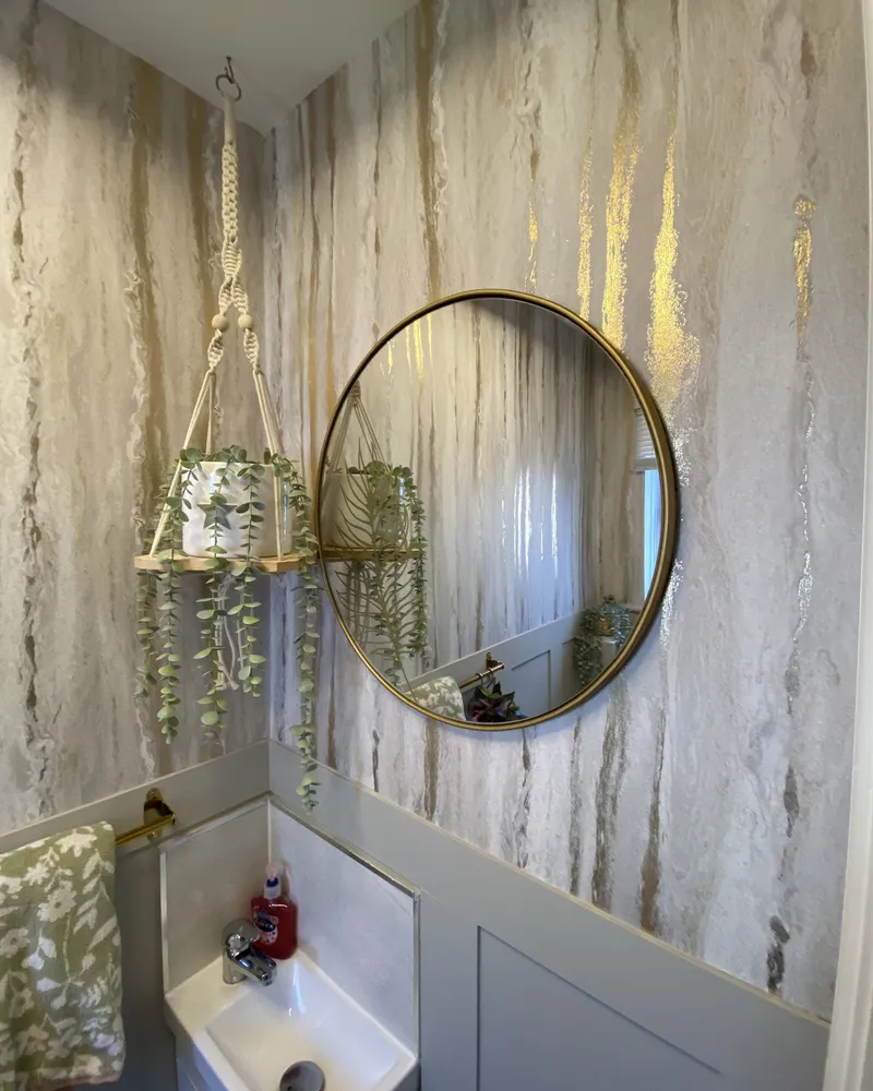 Wall Mirror SAUVIE Dourado