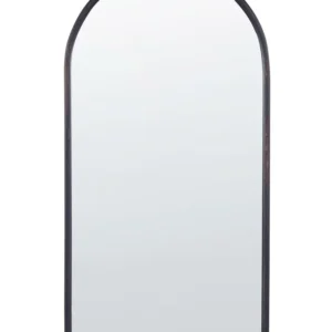 Wall Mirror Shelf DOMME Metal Brilhante Vidro de Seguranç