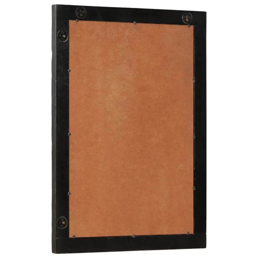 Espelho de casa de banho 50x70x2,5 cm mangueira maciç e vidro vidaXL