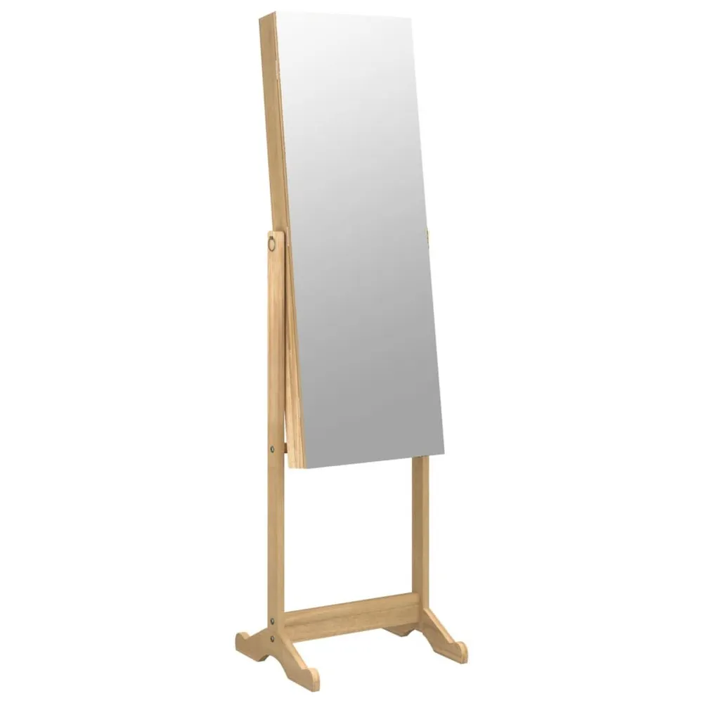 Móvel para joias independente espelhado 42x38x152 cm vidaXL