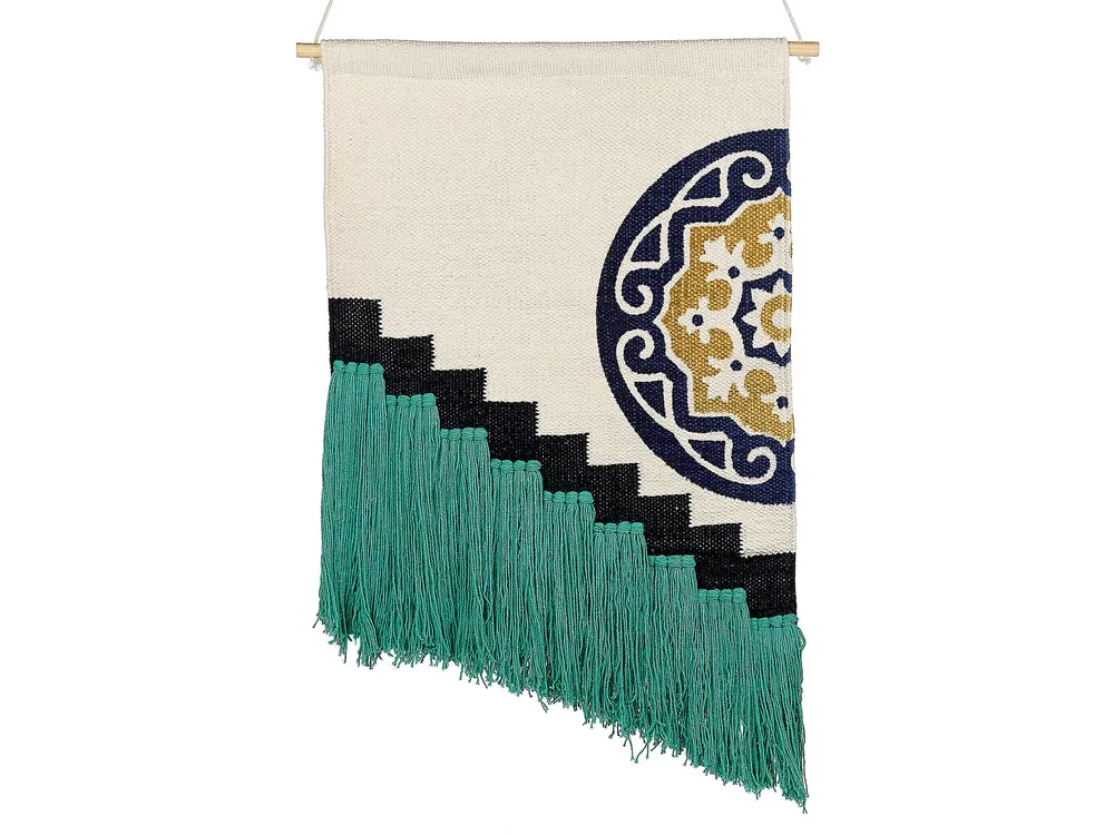 Cotton Macramé Wall Hanging Multicolour NOWSHERA