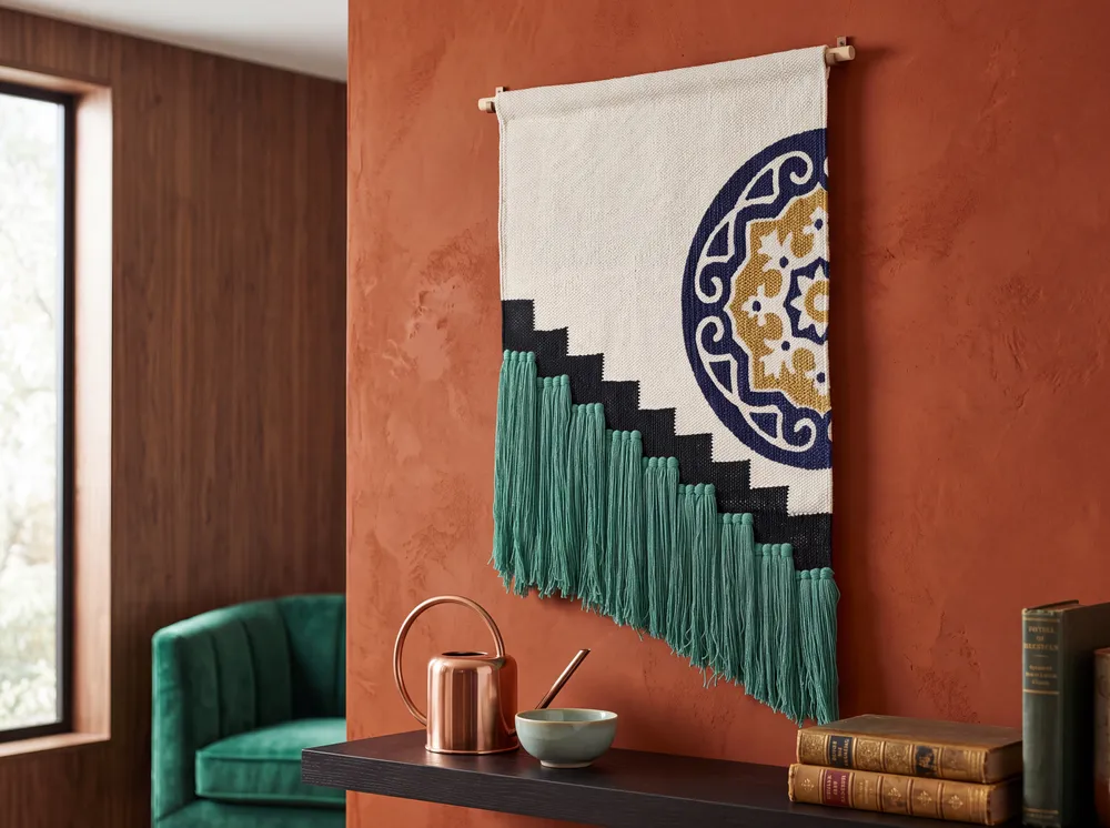 Cotton Macramé Wall Hanging Multicolour NOWSHERA