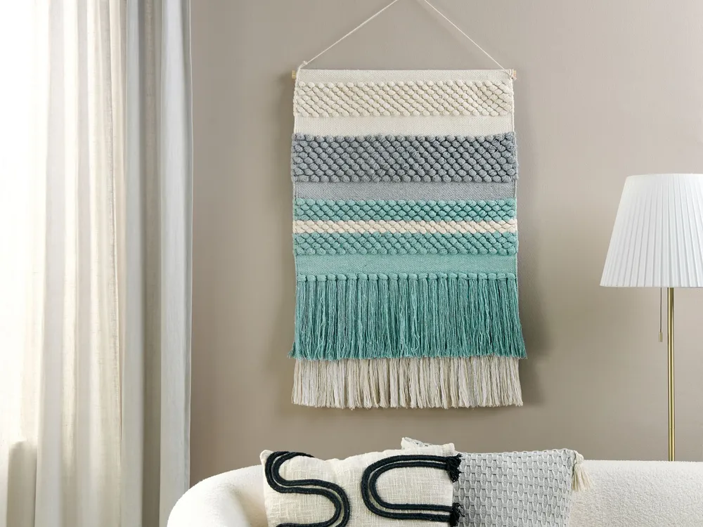 Cotton Macramé Wall Hanging Multicolour PARIKO