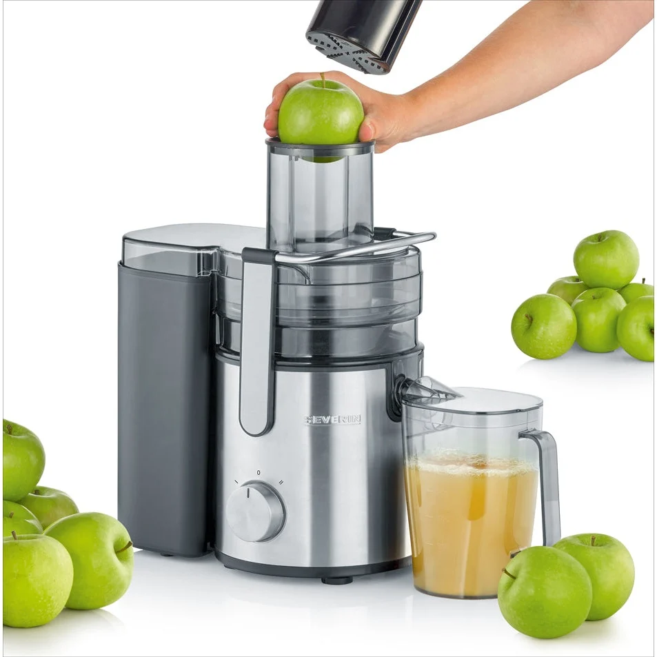 Extrator de sumo Severin ES 3570 | 2.5L polpa, 800W, 2 velocidades