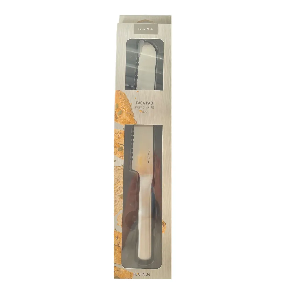 Afiador de Facas Faca Pão 20cm Platinum