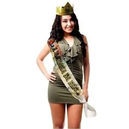 Banner Temático Faixa e Coroa “ RAINHA DA FESTA”