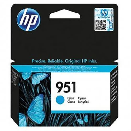 Tinteiro HP Original 951 - Ciano - CN050AE - Elegível para o HP Imediato Ink