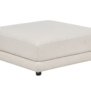 Repousa-pés em tecido branco-creme SIGTUNA