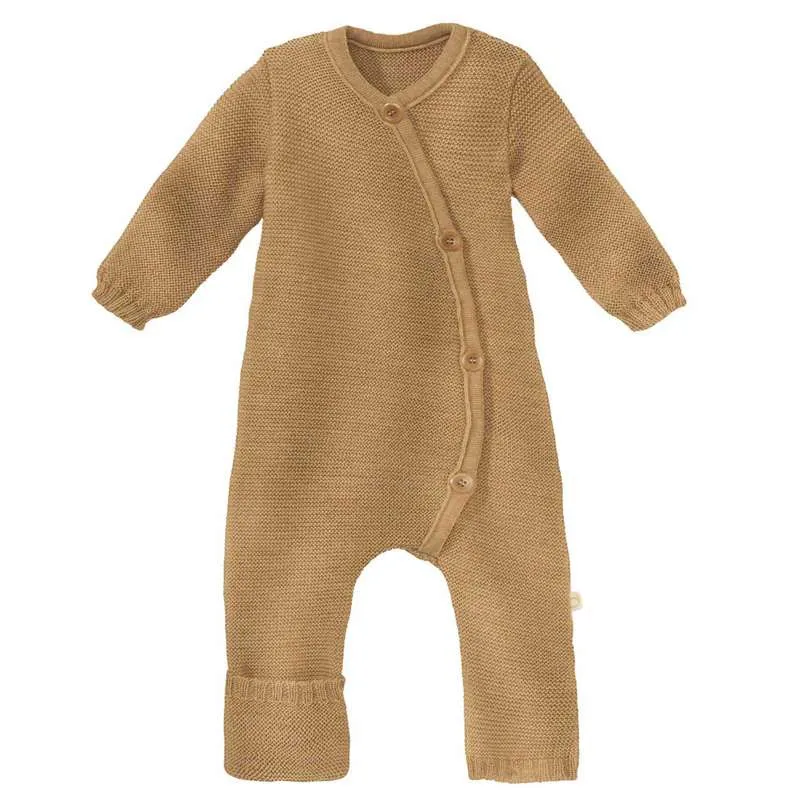 Disana Strikket Heldragt - Merinould - Caramel