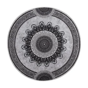 Tapete de Corredor Tapete lavável antiderrapante f120 cm multicor