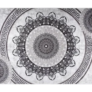 Tapete lavável antiderrapante 120x180 cm multicor - Impermeável e Antimanchas