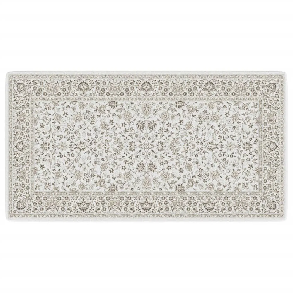 Tapete pelo reduzido antiderrapante int./ext. 80x150 cm multicor