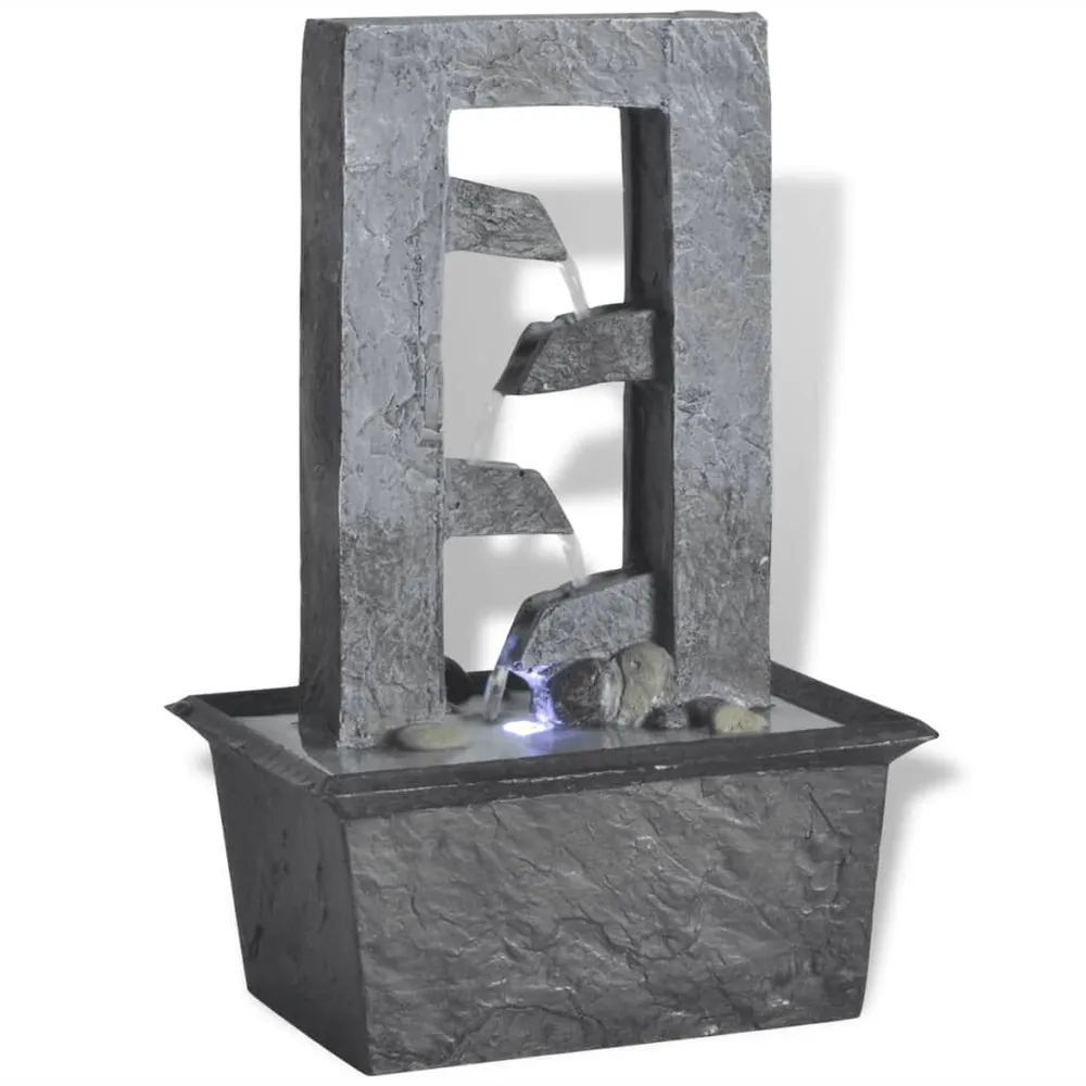 Bowl Fountain Chafariz interior com luz LED resina