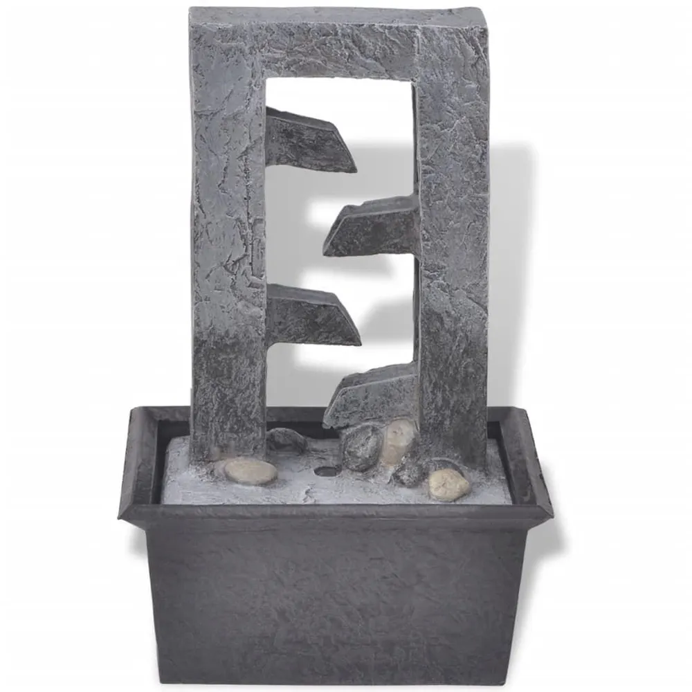 Bowl Fountain Chafariz interior com luz LED resina