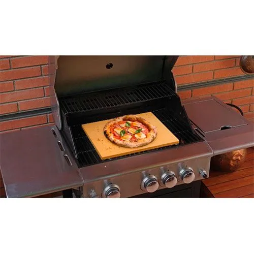 Pedra para Pizza Teka Duplo Cook 41599006 - Terracota até 250°C