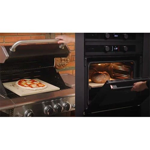 Pedra para Pizza Teka Duplo Cook 41599006 - Terracota até 250°C