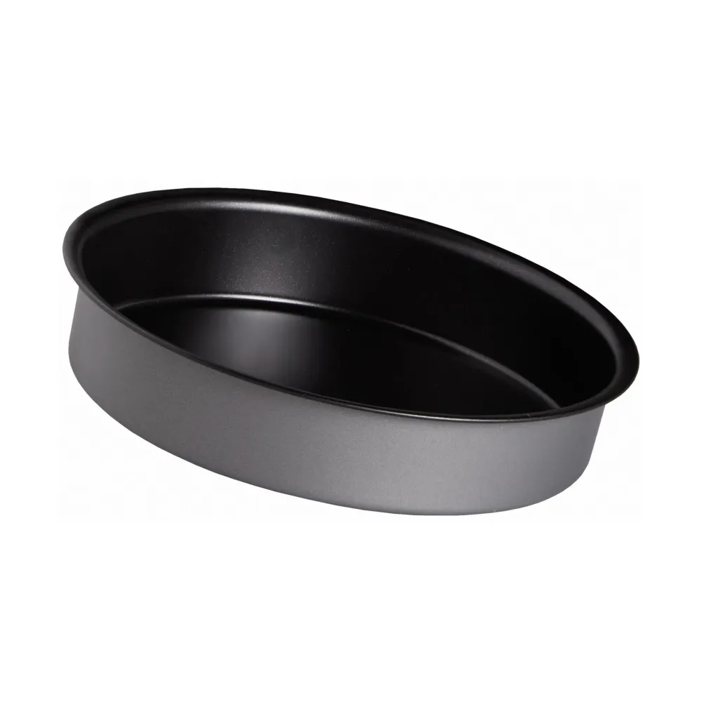 Forma Redonda ço Carbono 24cm Preta Chefe