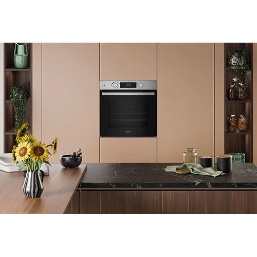 Forno Elétrico Hotpoint HAO3 K58HSU1 X | Hidrolítico | 71 L | 59.5 cm | + | Inox