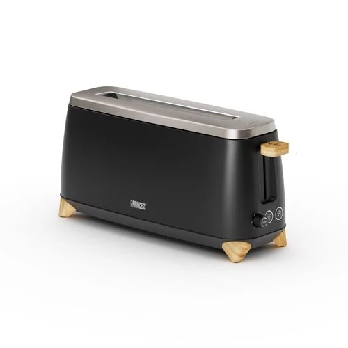 Torradeira 1 Fenda Longa Princess Puro 142361 1000W - Preto