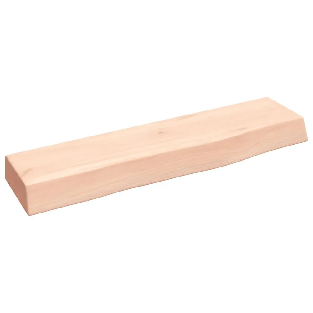 Sistema Modular Prateleira de parede 40x10x4 cm carvalho maciço não tratado
