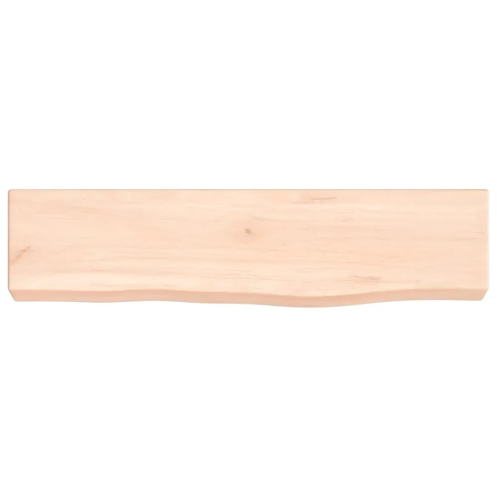 Sistema Modular Prateleira de parede 40x10x4 cm carvalho maciço não tratado