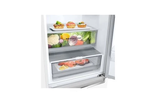 Faqueira Elétrica Frigorífico Combinado LG GBB61SWGCN1 | 186x59,5x68,2 cm | 234 L | C | Branco