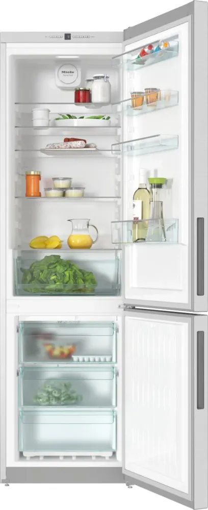 Fritadeira sem Óleo Frigorífico Combinado Miele 10622470 | 201,1x60x65,5 cm | 243 L | E | ço inoxidável