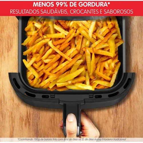 Air Fryer Moulinex 4,2L | 1,2Kg - Preto