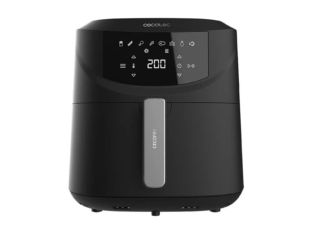 Cecotec Fritadeira dietética eletrônico e compacta sem óleo de 7.6 L de capacidade, com tecnologia PerfectCook.