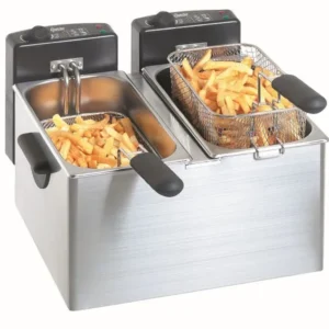 Fritadeira dupla Bartscher "MINI III" 2x4 l, A165112