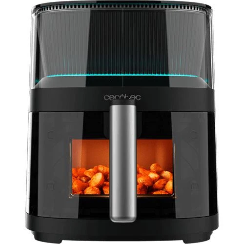 Fritadeira sem Óleo AirFryer Cecotec 5L - Preto com Garantia