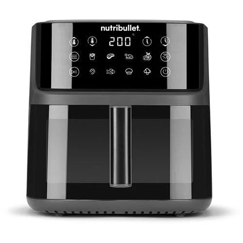 Fritadeira sem Óleo AirFryer Nutribullet NBA0811DG Crisplite Vision 8L - Preto