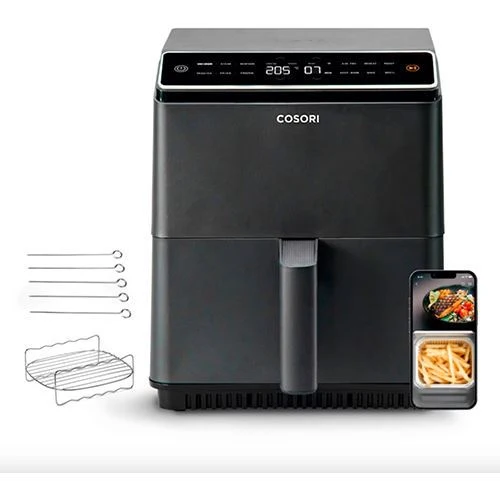 Fritadeira Sem Óleo Cosori Duplo Blaze Chef Edition 6.4L - Preto - Outlet - Grade