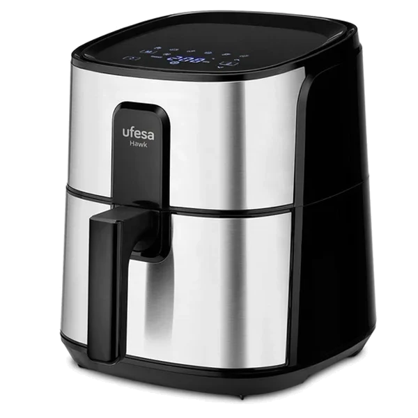 Fritadeira sem óleo UFESA Hawk | 6L, 1500W, 6 programas, Eletrônico Compatível com Copos de Medição