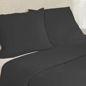 Conjunto de 2 fronhas cetim 108 fios/cm², 63 x 63 cm cinza -TALORA de PALACIO