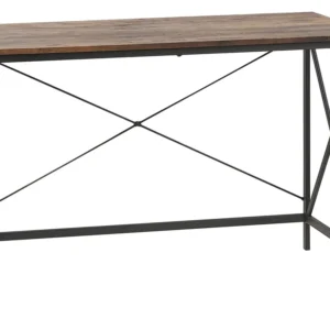 Secretária Castanho fosco FUTON com 3 Portas de Correr