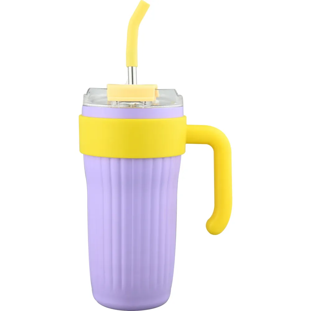 Caneca Térmica 800Ml Lavender ço Inox