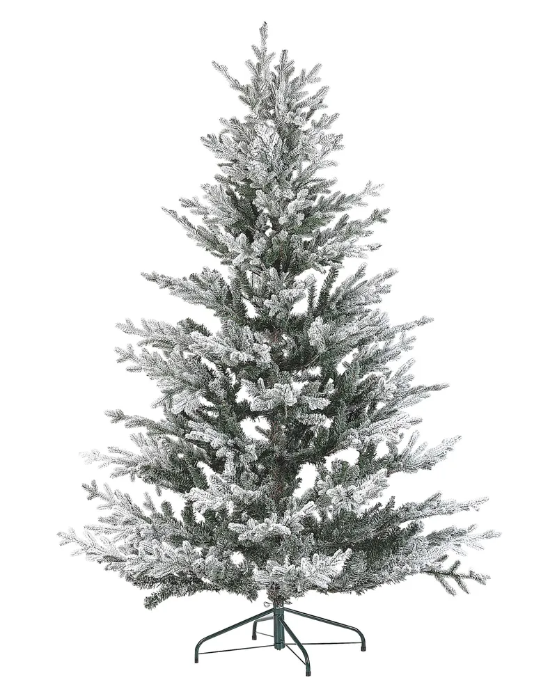 Snowy Christmas Tree 180 cm Branco BRISCO