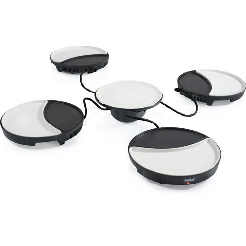 Premium Inox Grelha Elétrica de Mesa Princess Dinner4All 103080 4x250W