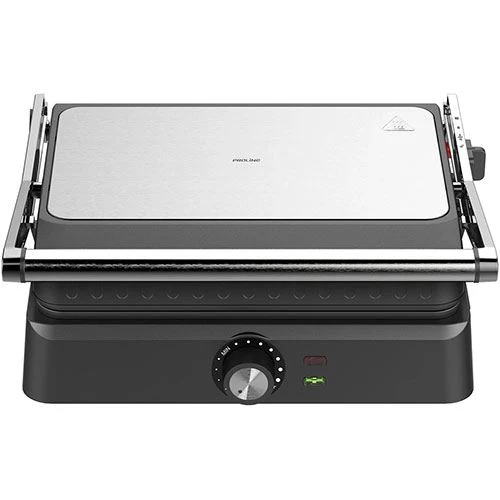 Premium Inox Grelhador de Contacto Proline MG2200 | 2200 W - Preto/Inox