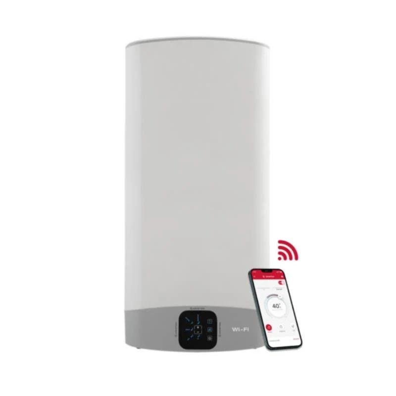 Termoacumulador Ariston Velis Pro Wifi 80-ES | 80L, WiFi, Branco