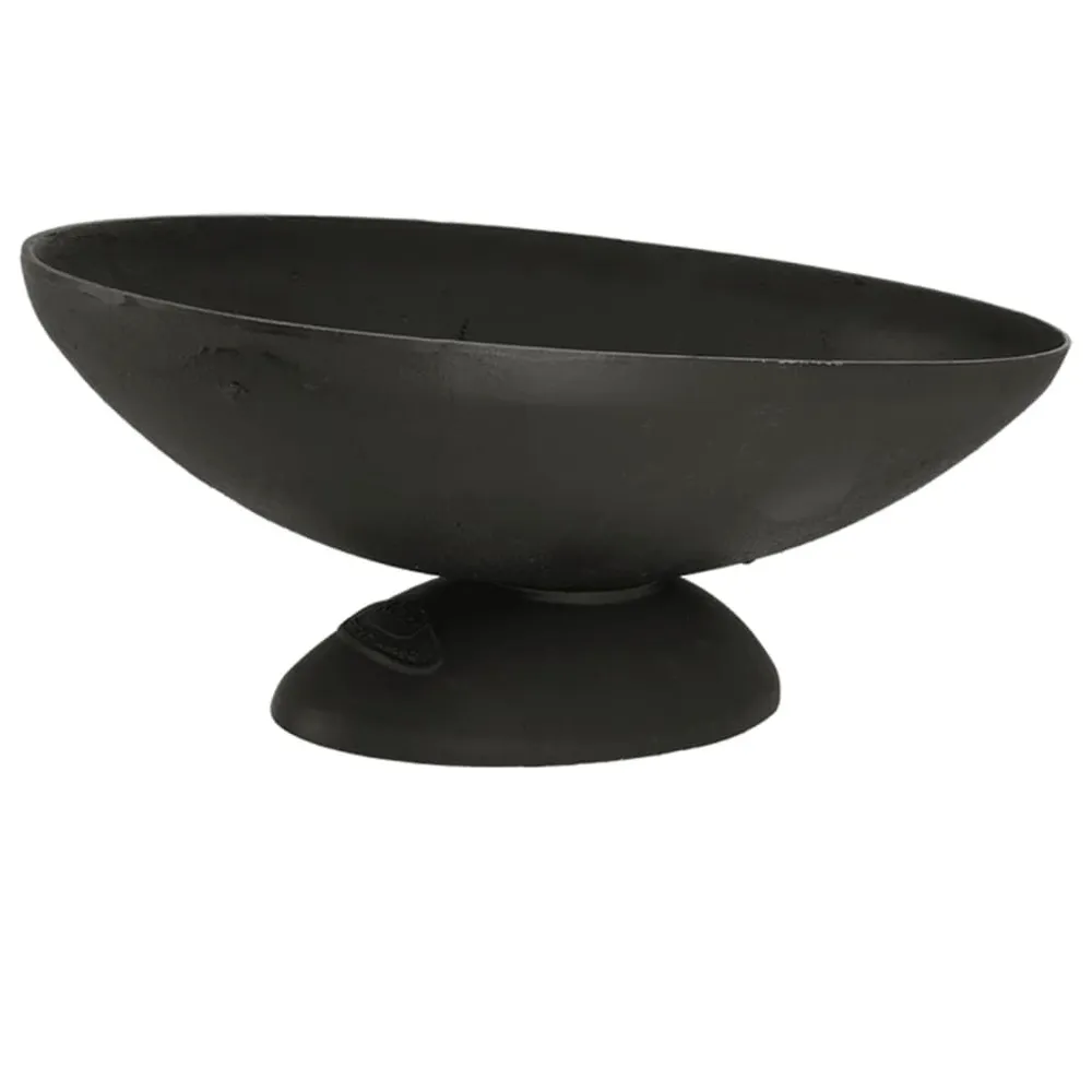 Esschert Design Taç de combustão oval FF132 | Decorativo | Funcional |