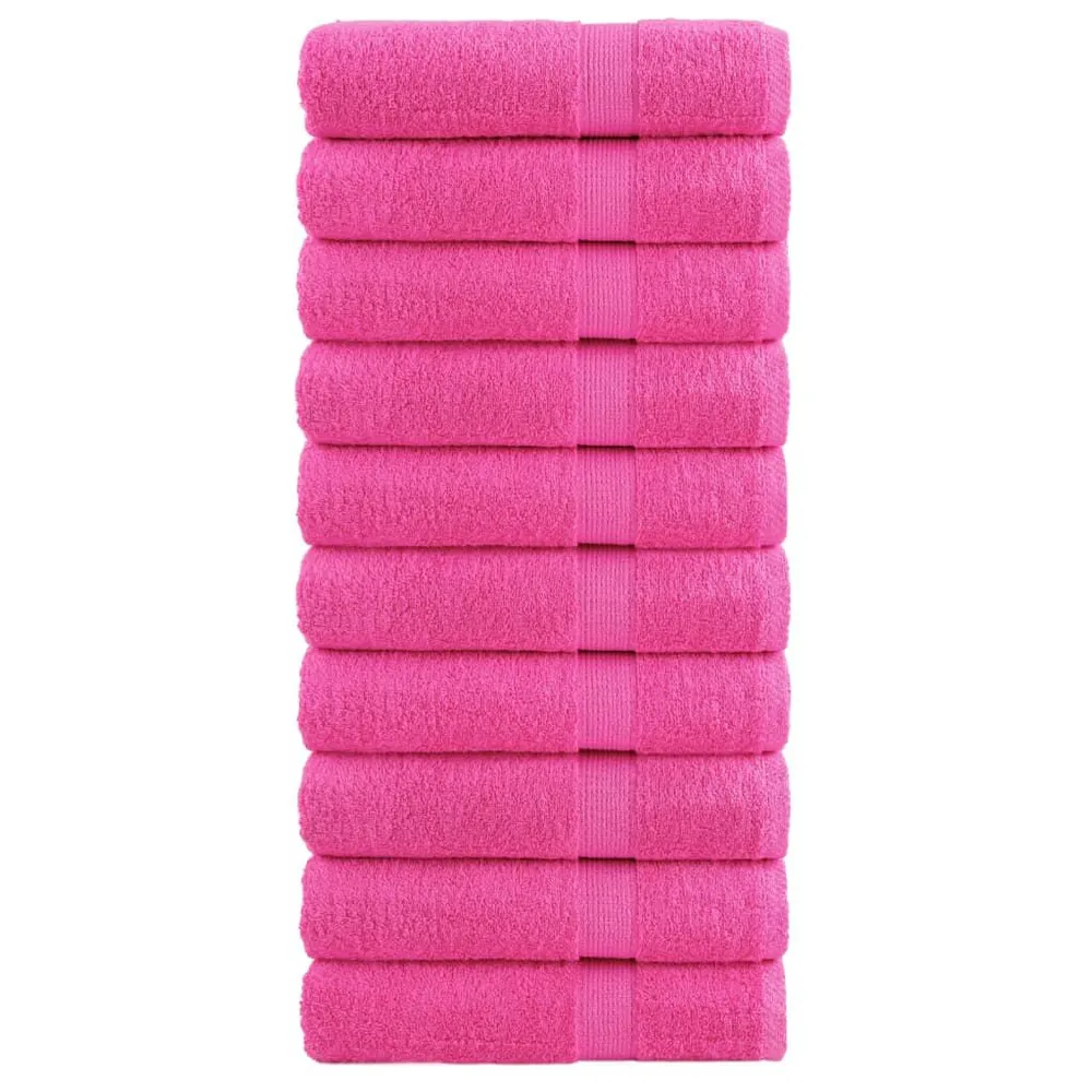 Toalhas de banho privilegiado SOLUND 10pcs 100x150 cm 600 gsm verde | Secagem Rápida |