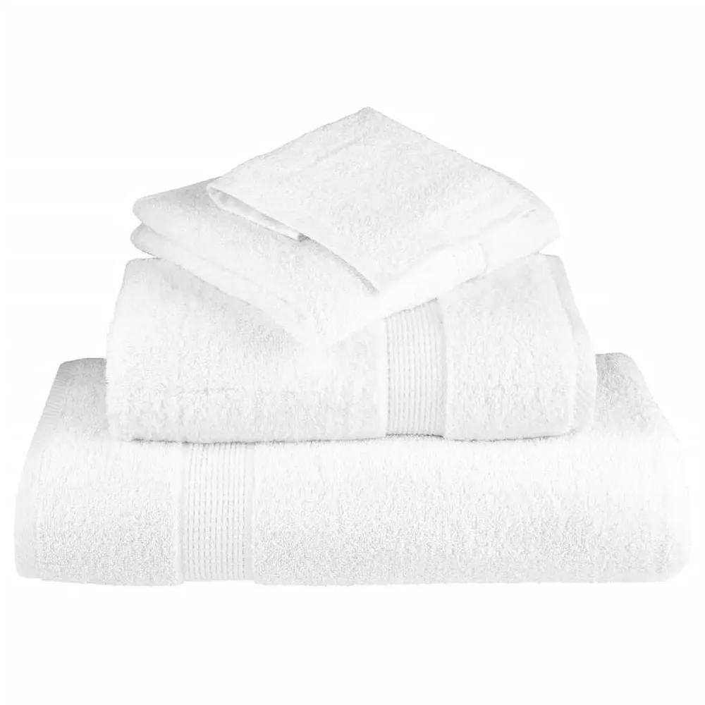 Toalhas de banho privilegiado SOLUND 25pcs 100x150cm 600 gsm branco para Família