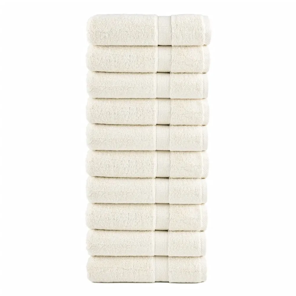 Toalhas de banho valorizado SOLUND 10pcs 100x150 cm 600 gsm verde com Alta Absorção