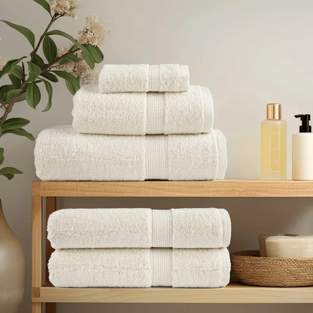 Toalhas de banho valorizado SOLUND 10pcs 100x150 cm 600 gsm verde com Alta Absorção