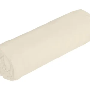 Resguardo colchão cetim 108 fios/cm², 200x200 cm, rebordo 30 cm, bege TALORA de PALACIO